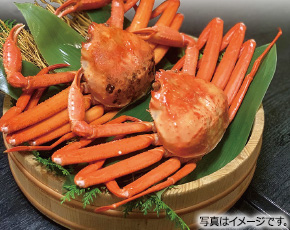 ゆで姿がに一杯イメージ